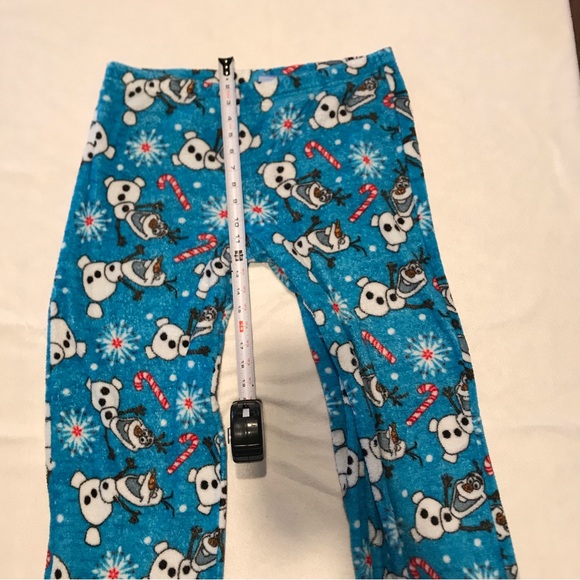 Disney Intimates & Sleepwear Disney Pajama Pants Blue With Olaf And